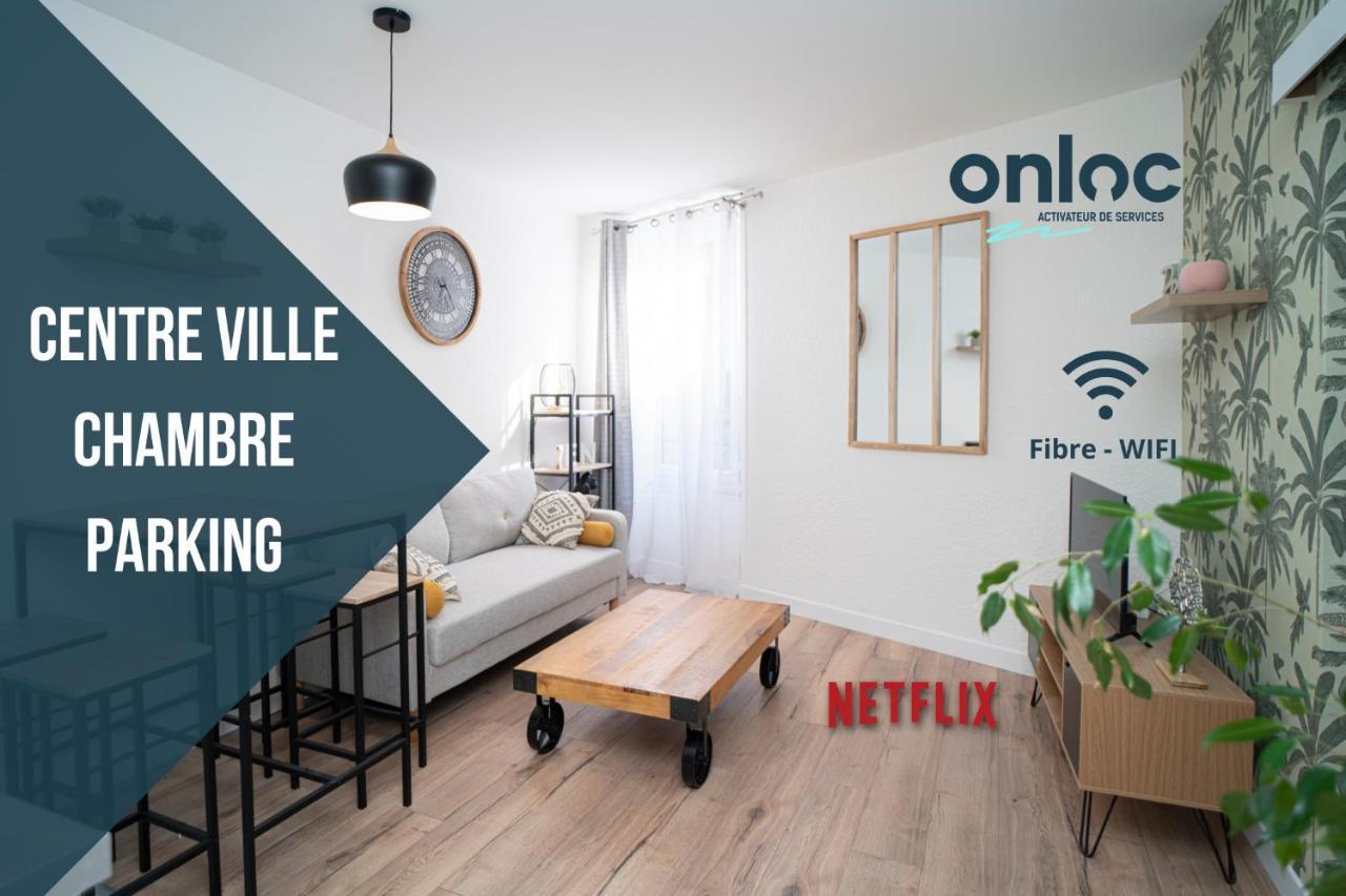 Onloc - Appart Reveil Proche Halles Avec Parking Pau Exterior photo